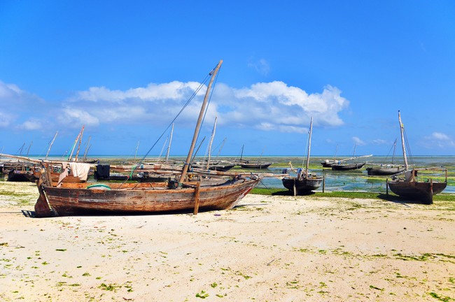 Dhow : embarcation traditionnelle à Zanzibar