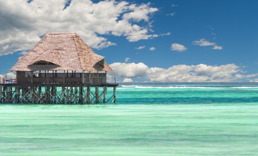 eau turquoise zanzibar